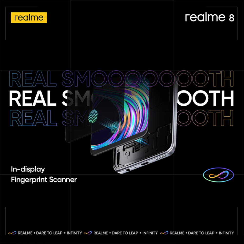 Realme-Smartphone 8 versi&oacute;n rusa, tel&eacute;fono m&oacute;vil con c&aacute;mara cu&aacute;druple de 64MP, Helio G95, Pantalla AMOLED de 6,44 pulgadas, bater&iacute;a de 5000mAh, carga de 30W, 6GB y 128GB-5