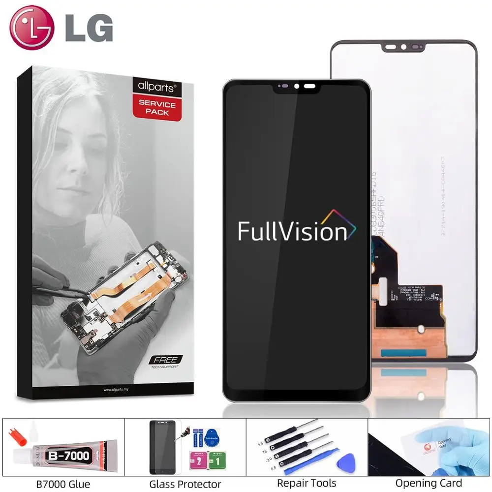 6,1 '' дисплей для LG G7 ЖК-дисплей сенсорный экран в сборе дигитайзер для LG G7 thinQ дисплей G710 G710EM G710PM G710VMP