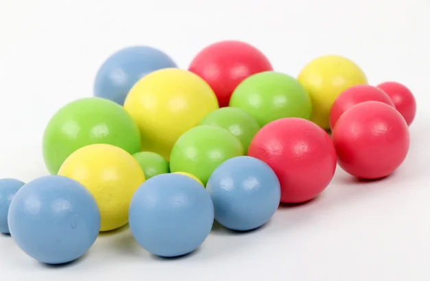 Детские игрушки Монтессори деревянные руки мозг обучение зажим бусины