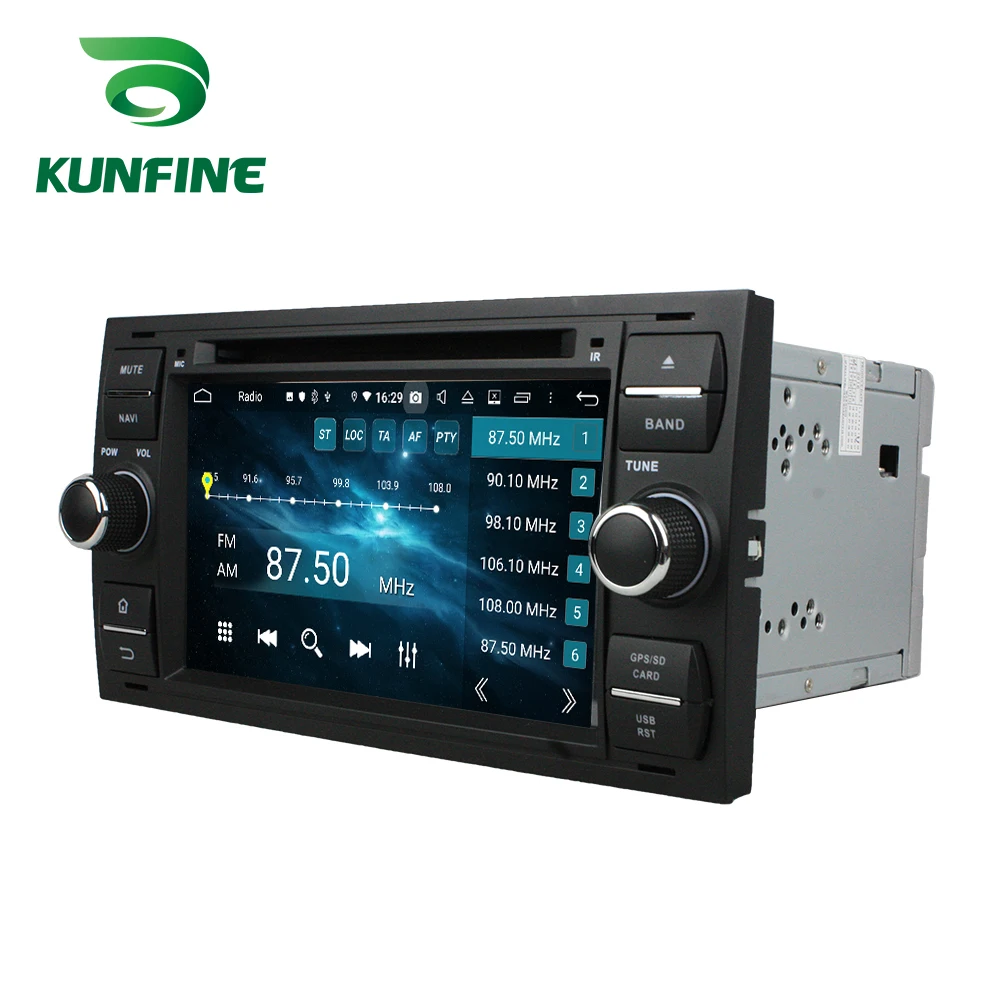 Android 9.0 Octa Core 4GB RAM 64GB ROM Car DVD GPS Multimedia Player Stereo for Ford Focus Mondeo S-MAX C-MAX Galaxy Raido | Автомобили и