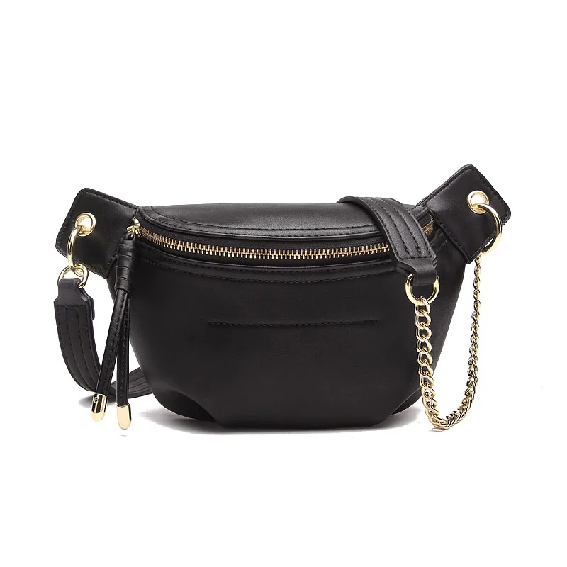 SHYMOON модные кожаные женские поясные сумки фирменные дизайнерские на талию с