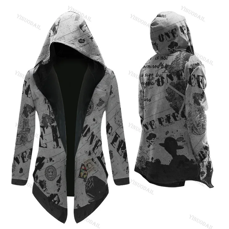 

Cosplay Hooded Cape Coat Robe Cloak Demon Slayer Cosplay Jacket Men Women Halloween Winter Costume