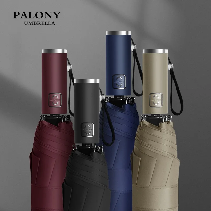 Зонт складной мужской большой зонт от дождя и большая Радужная уличная защита