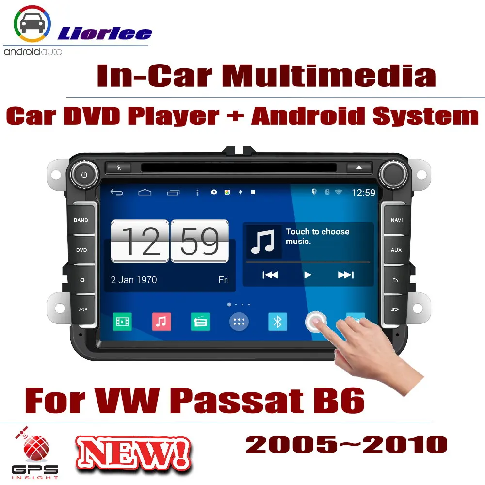 

Car DVD Player For VW Passat B6 2005-2010 IPS LCD Screen GPS Navigation Android System Radio Audio Video Stereo