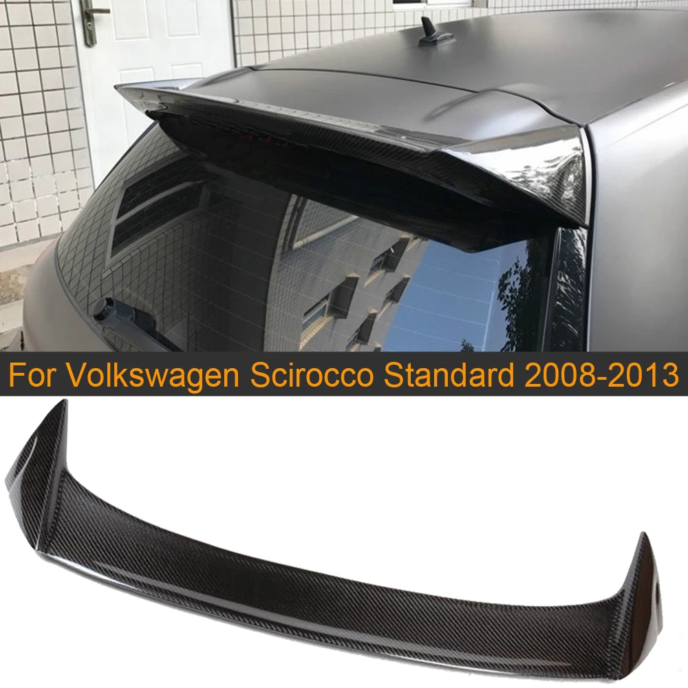 Спойлер из углеродного волокна для автомобилей Volkswagen VW Scirocco Standard только 2008 2013 не
