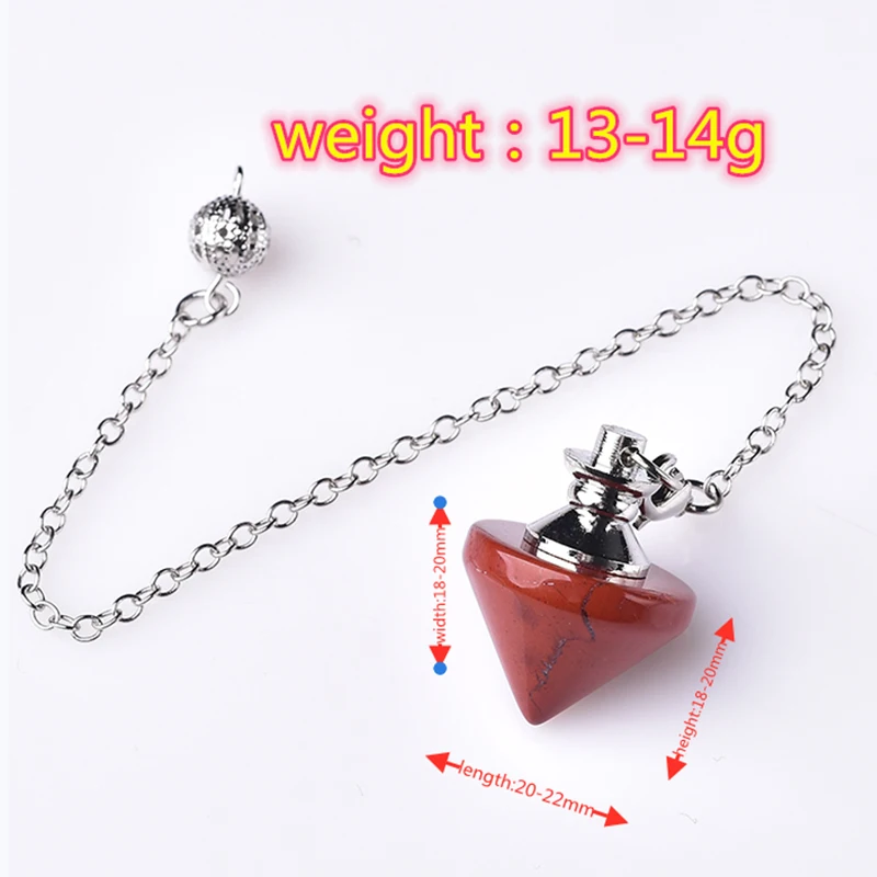 1 шт. натуральный камень рейки маятник исцеляющий Кристалл конус модные