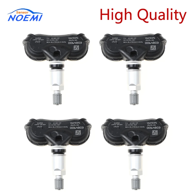 Датчик давления в шинах YAOPEI 42607-0C091, 426070C091, TPMS, 315 МГц, для Toyota Tundra Sequoia 2018, 2019