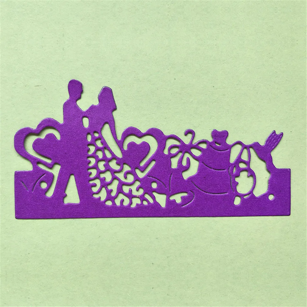 Новинка 1 шт. свадебные пригласительные открытки металлические режущие штампы