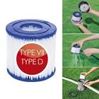 Принадлежности для фильтров для бассейна, для улицы, 1 шт., универсальный Многоразовый элемент для плавания, бумажное оборудование, сердечник спа, фотолаборатория