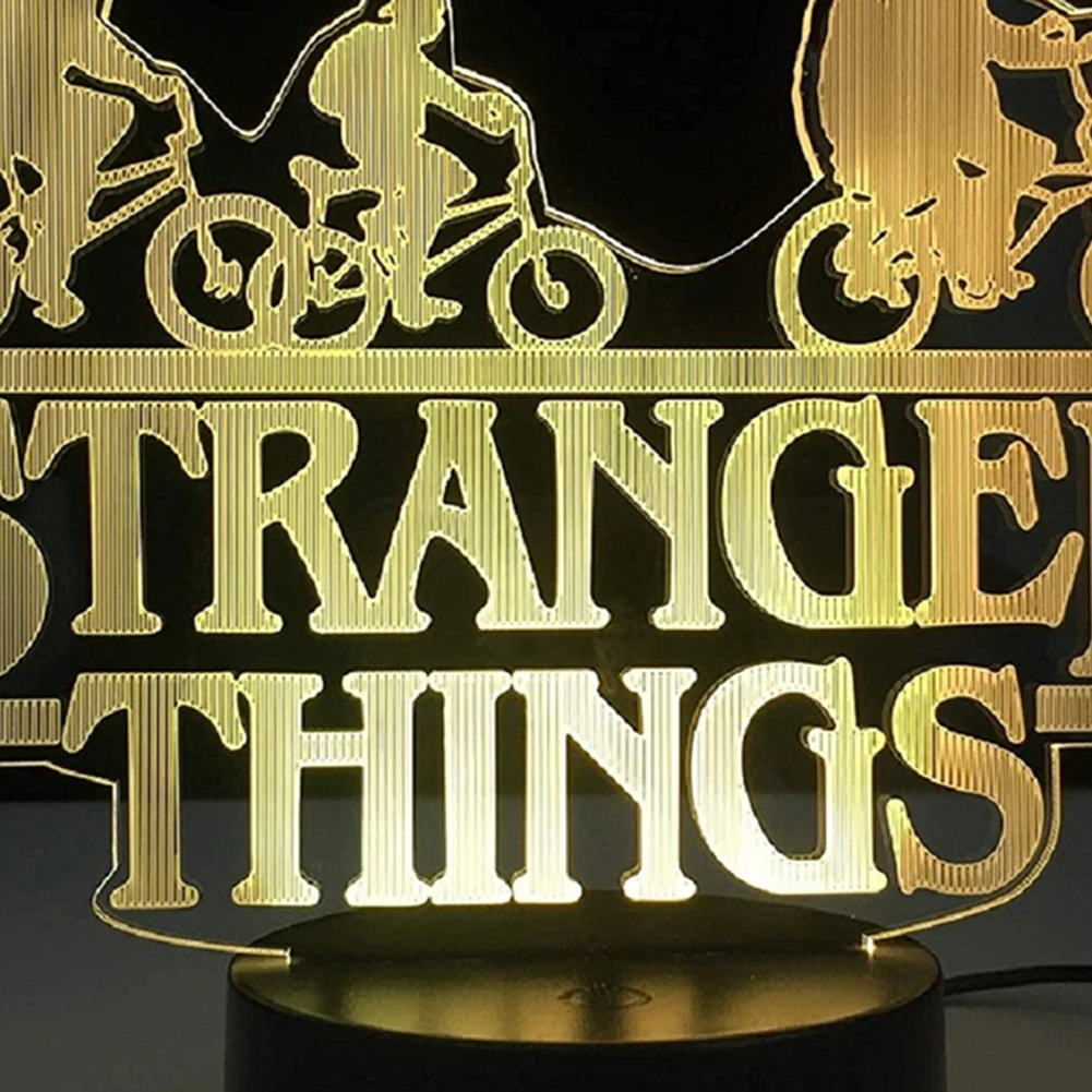 

LED 3D Drama Figure Boy Acrylic Lamps Touch Control RGB Light Kids Room Decor Bar KTV Restaurant Desk Light Bar Table