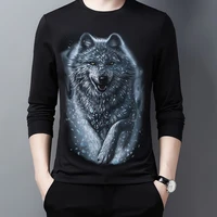 new arrival 2020 wolf 3d graphic t shirts men alternative clothing harajuku shirt oversized 6xl casual cotton tops men clothing