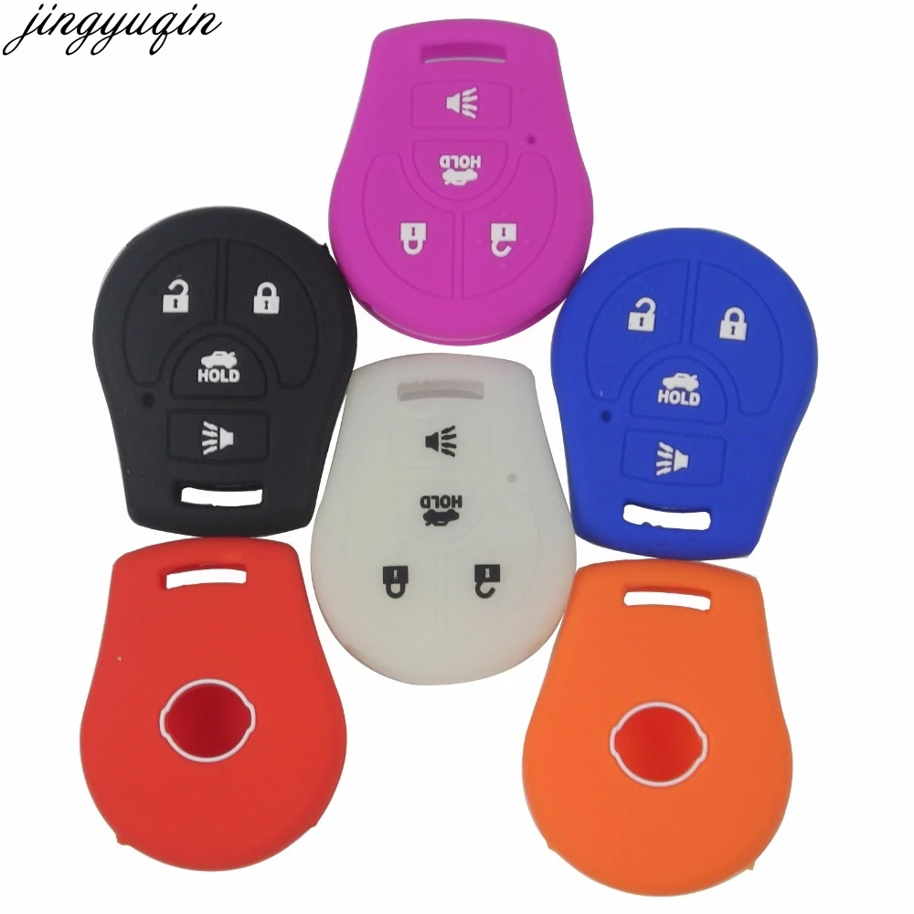 Пульт дистанционного управления 4 кнопочный ключ автомобиля силиконовый чехол