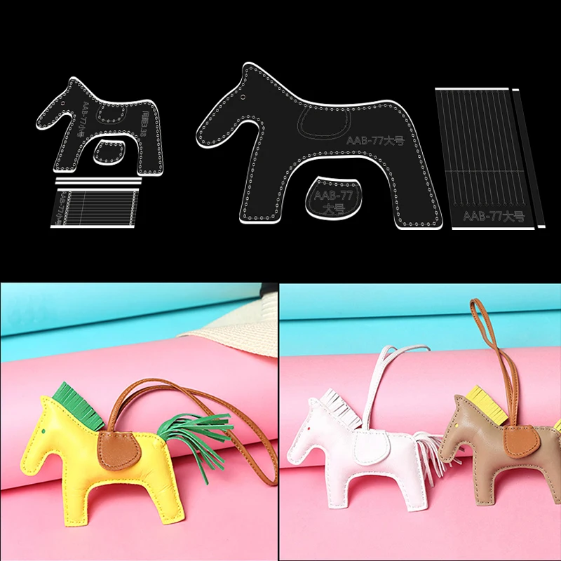 Сделай Сам кожа хобби производство кожаные украшения акриловые шаблоны Форма