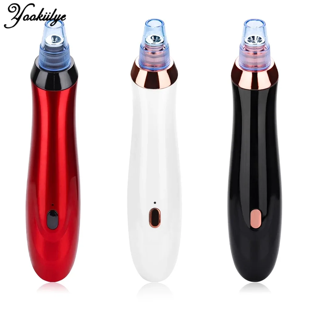 

Blackhead Remover Face Deep Nose Cleaner T Zone Pore Acne Pimple Removal Vacuum Suction Facial Diamond Beauty Clean Skin Tool