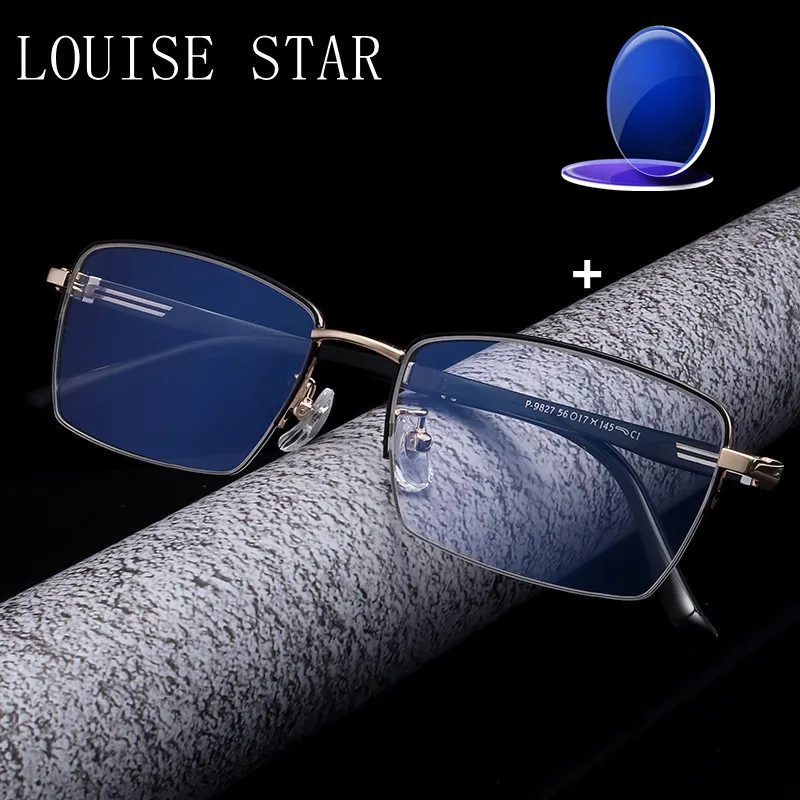 

Очки для чтения мужские с защитой от сисветильник света и фотохромными линзами