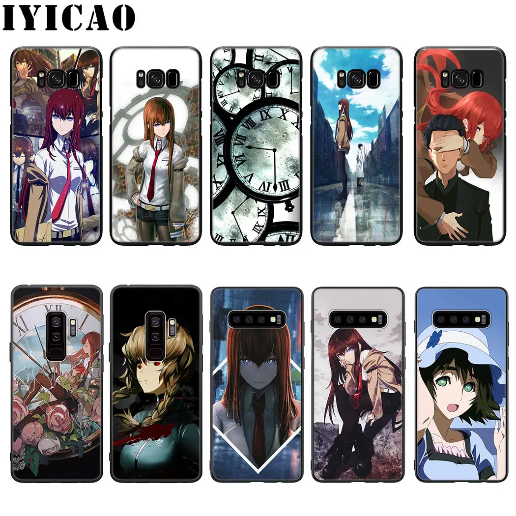 IYICAO steins Gate силиконовый мягкий чехол для телефона samsung Galaxy S10 S9 S8 Plus S6 S7 Edge S10e |