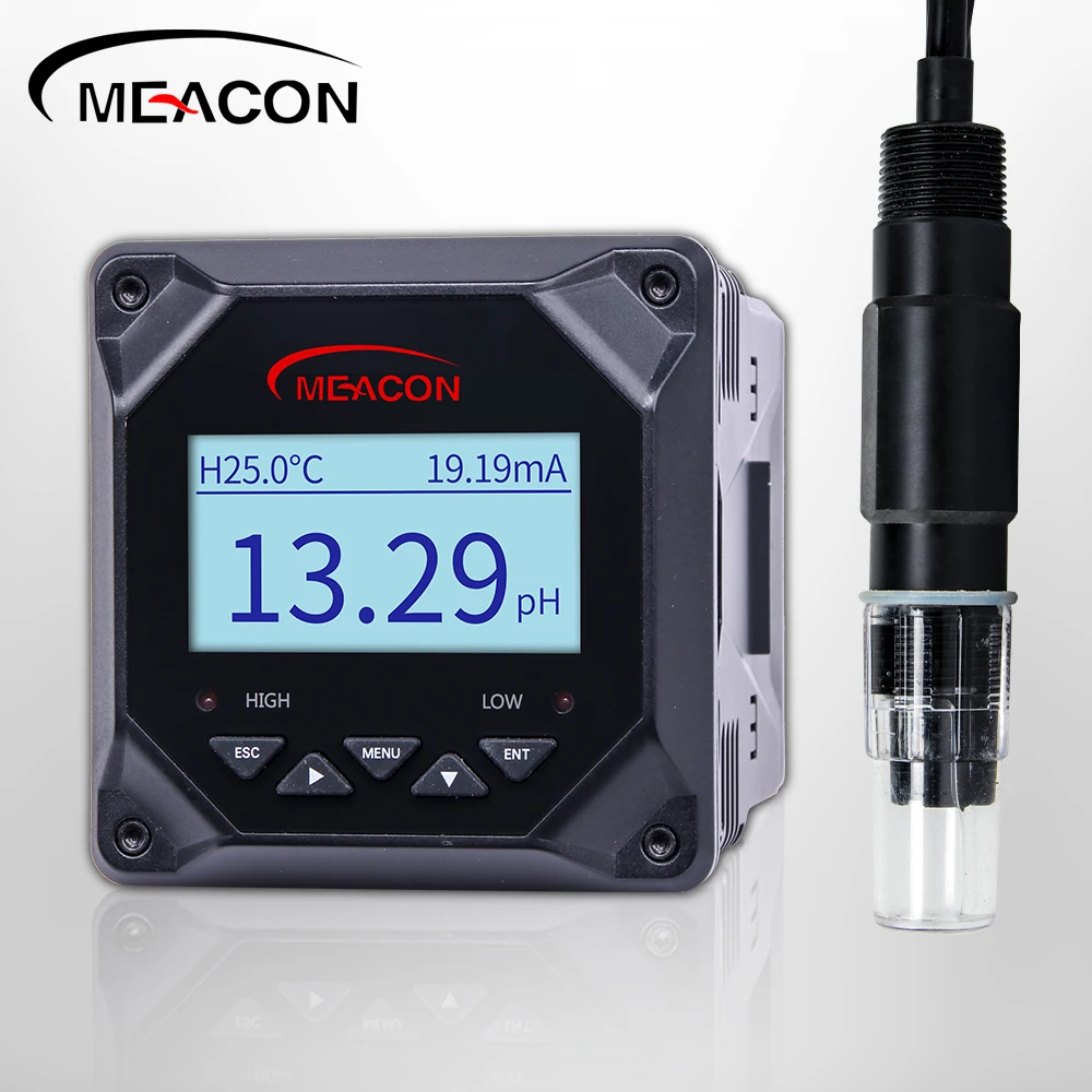 

Hot sale PH Meter PH Online Controller with RS485 Ralay out Lower Price