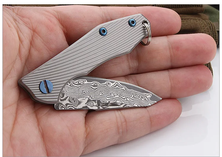 BINOAX EDC дамасский складной нож Карманный Походный охотничий уличный нож|Ножи| |