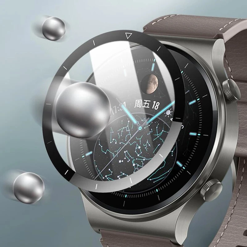 3D FULL Coverage Protective Film For Huawei Watch GT 2 GT2 Pro Screen Protector HD Clear Film 3D Curved Composite Material