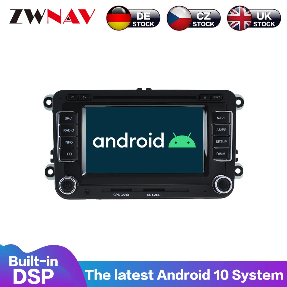 

Android 10 PX6 4 + 64G с DSP Carplay IPS экран для VW 1 2014-2015-2016-2017 большой экран автоматический AC Радио Стерео GPS навигация