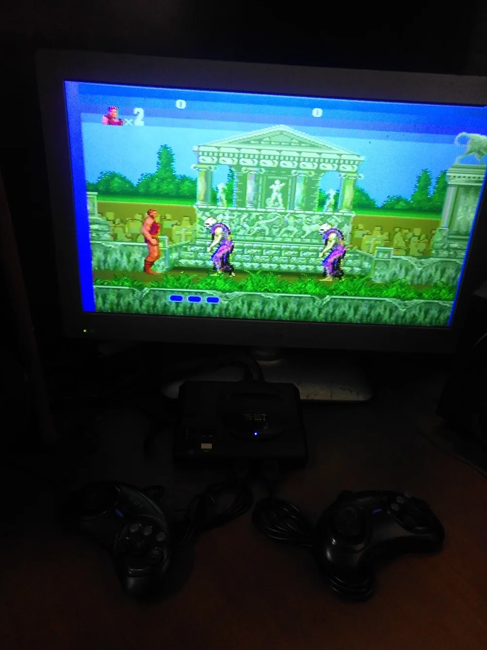 Новинка Ретро Мини ТВ Видео игровая консоль для sega MegaDrive 16 бит игры с 208 различных встроенных игр два геймпада AV Out