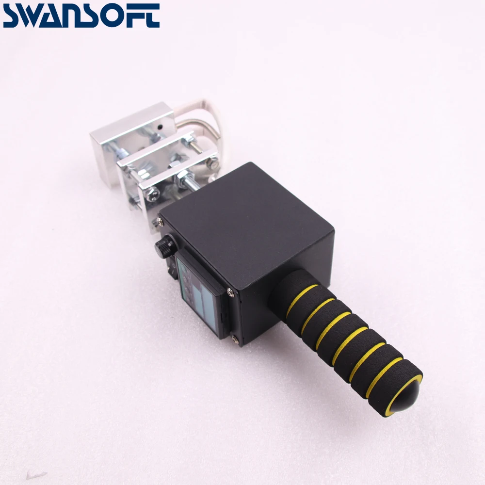 SWANSOFT Новый 90SC двухцелевой ручной кожаный логотип горячее тиснение фольгой