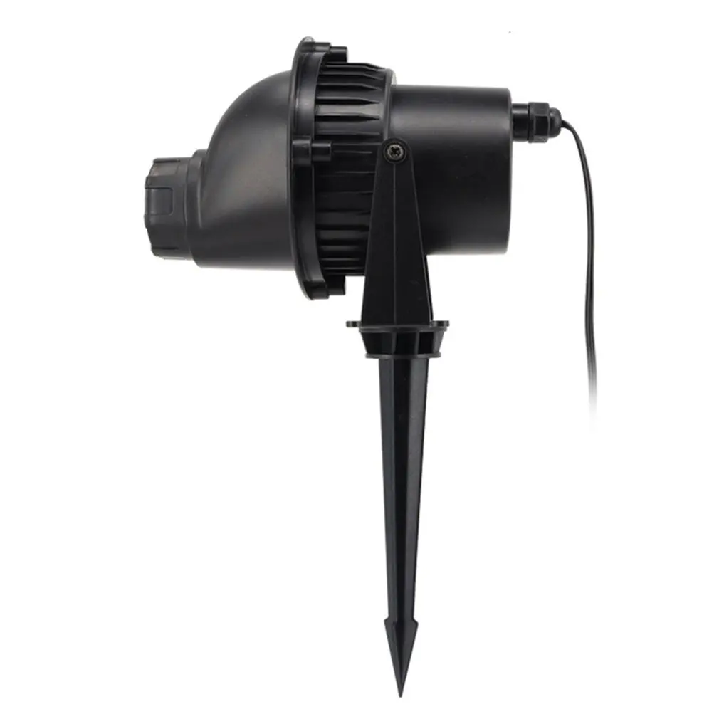 Светодиодный светильник 3D для наружной проекции вращающийся с узором помещений