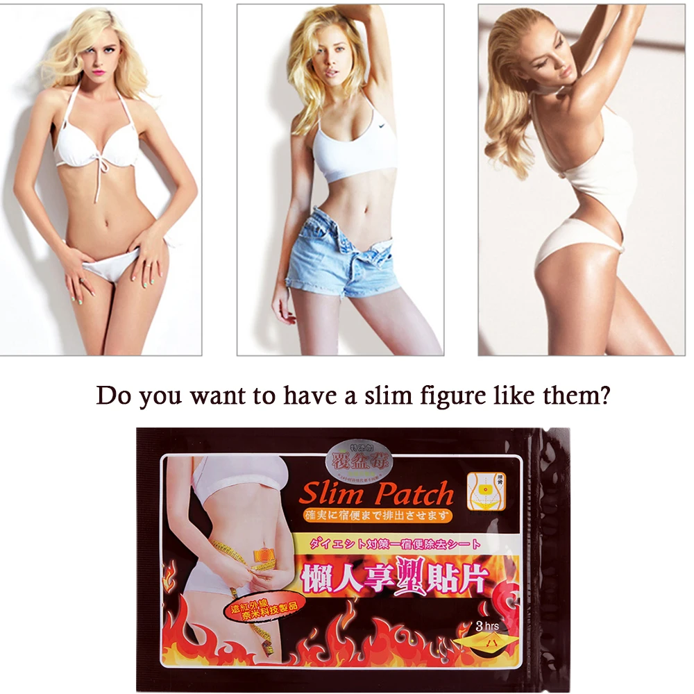 Хит продаж 10 шт. пластырь для похудения новый живота сжигания жира тонкий 100%