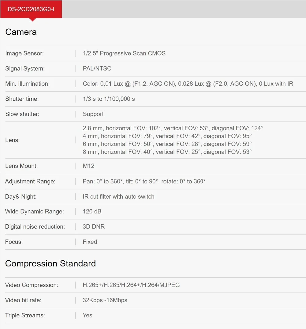 Hikvision Bullet 8MP ip-камера POE наружная DS-2CD2083G0-I наружная камера безопасности H.265 с слотом для sd-карты и 30 м ночного видения