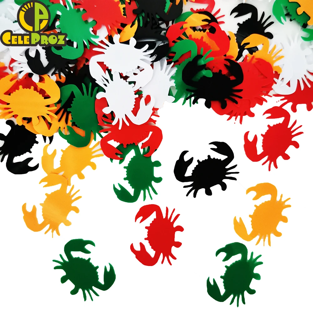 15 г Краб конфетти блестки морской корпус Дельфин Морская ракушка Пляж Свадьба