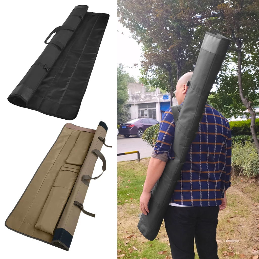 Чехол для удочки Oxford Roll Up 600D органайзер дорожная сумка переноски 4 шт. переноска