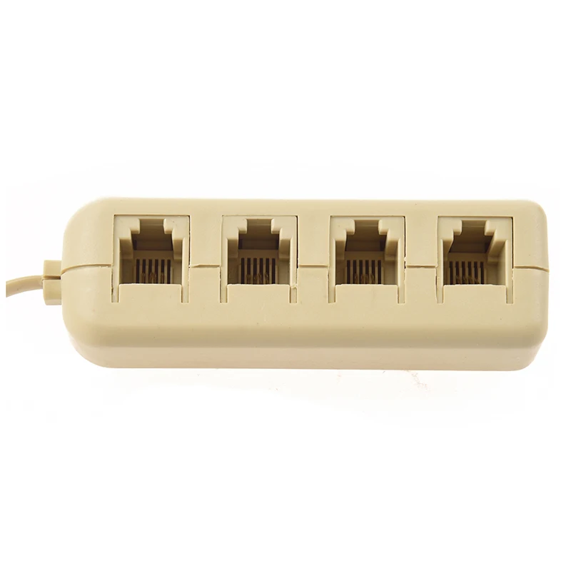 RJ11 6P4C для 4 способа телефонная линия модульный разделитель адаптер