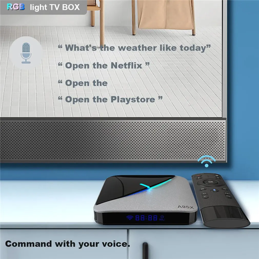 

2021 New F3 AIR Tv Box Multimedia Player With Reliable Network High Definition HDMI-compatible Interface TV Box