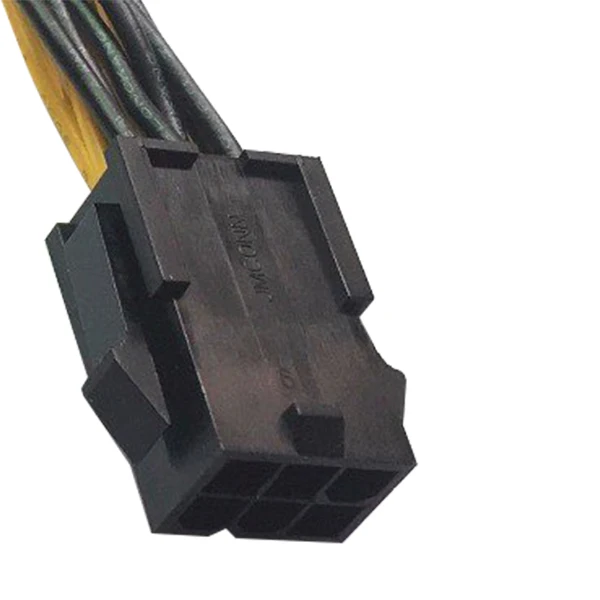 6pin to 2 X PCIe 8 (6+2) pin & Motherboard Images Video Card PCI-e Express GPU VGA Y-splitter Hub Power Cable(2 pack) |