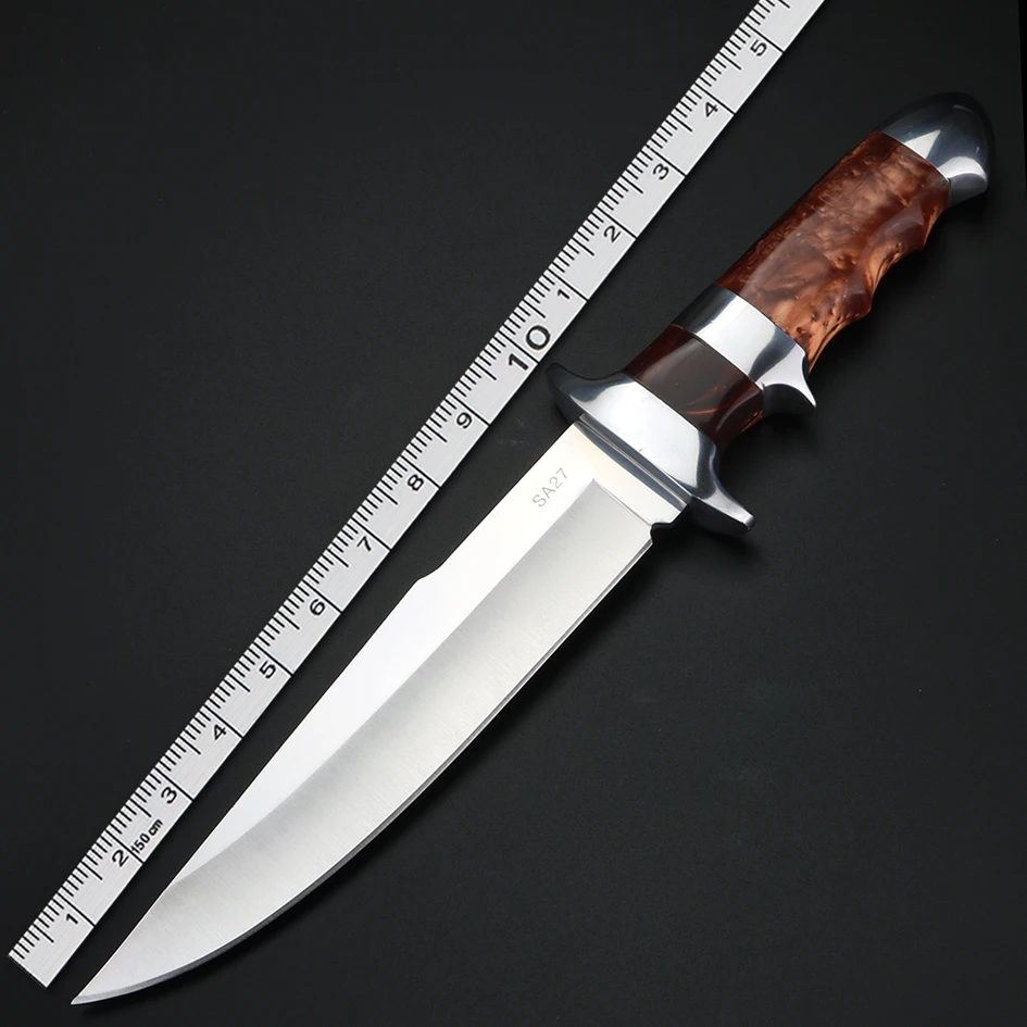 Высокопрочный прямой нож с фиксированным лезвием Портативный для выживания на
