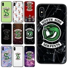 Черный чехол, трендовые чехлы для телефонов, ТВ, ривердэйл, вдохновленные Vente для iPhone 11, 12 Mini Pro, 5, 5S SE, 5C, 6, 6S, 7, 8 X, 10, XR, XS Plus Max