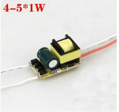

4-5*1W 4-5w LED Light Lamp Driver Power Supply built-in Adapter Converter Electronic LED Transformer 10ps lowest price no profit