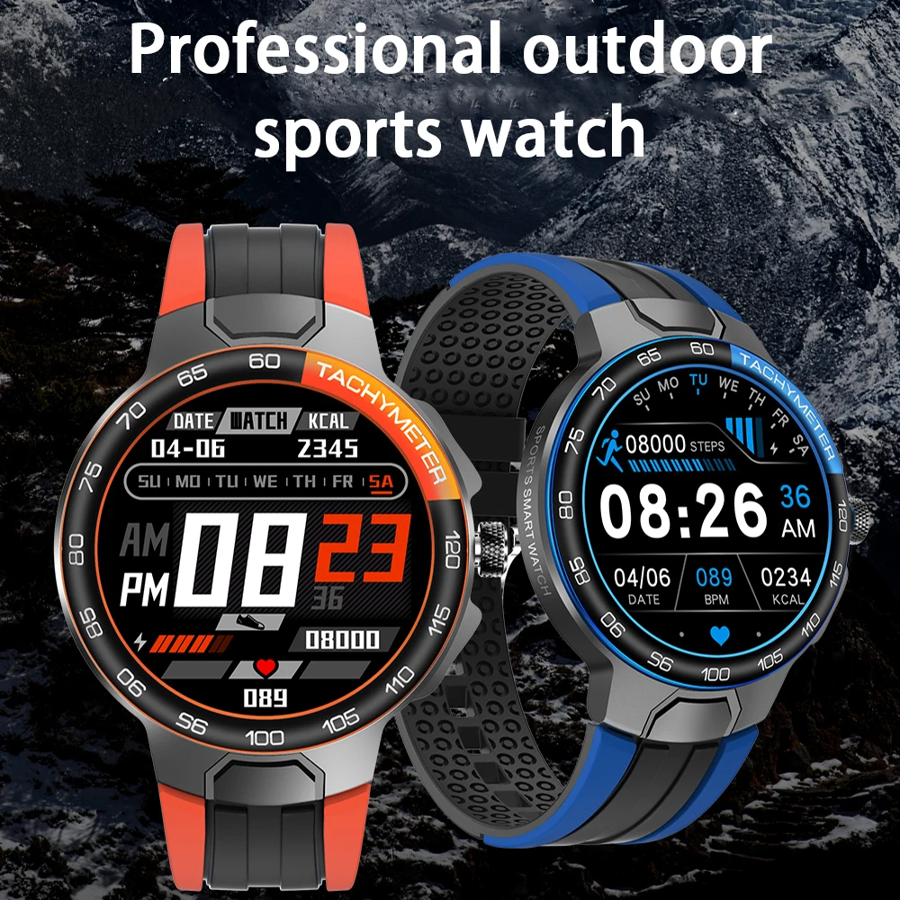

2021 Men Smart Watch Touch Screen Android Smartwatch Pedometer Calories Heart Rate Monitoring IP68 Waterproof smart Wristband