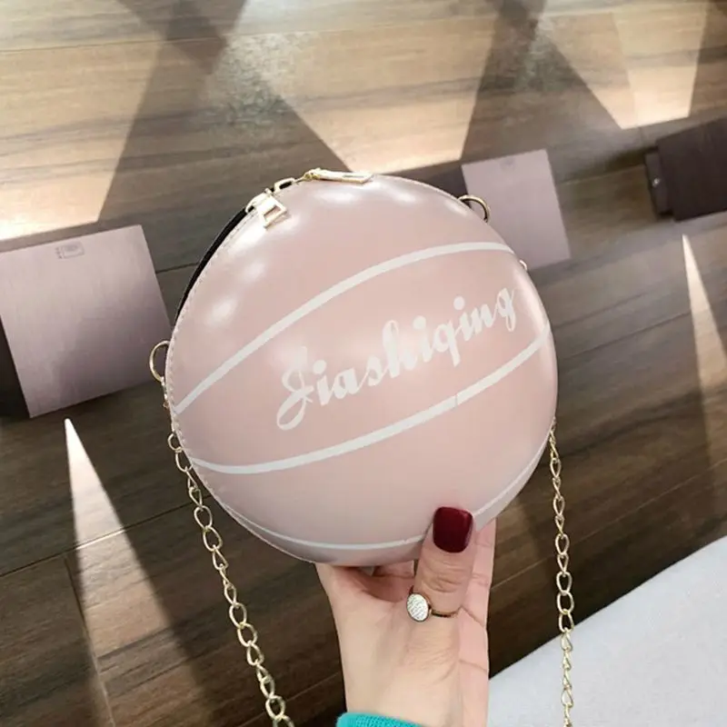 Женская сумка-мессенджер через плечо из ПУ кожи в форме баскетбола | Багаж и сумки