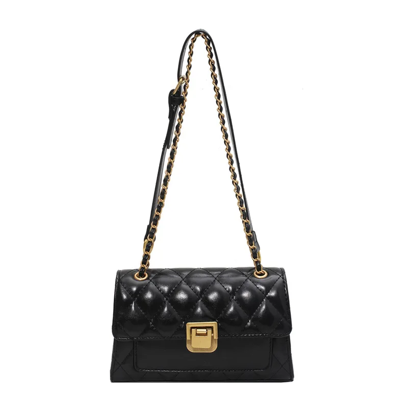 

Retro texture small bag women's autumn and winter 2020 new fashion messenger bag versatile ins net red small square bag