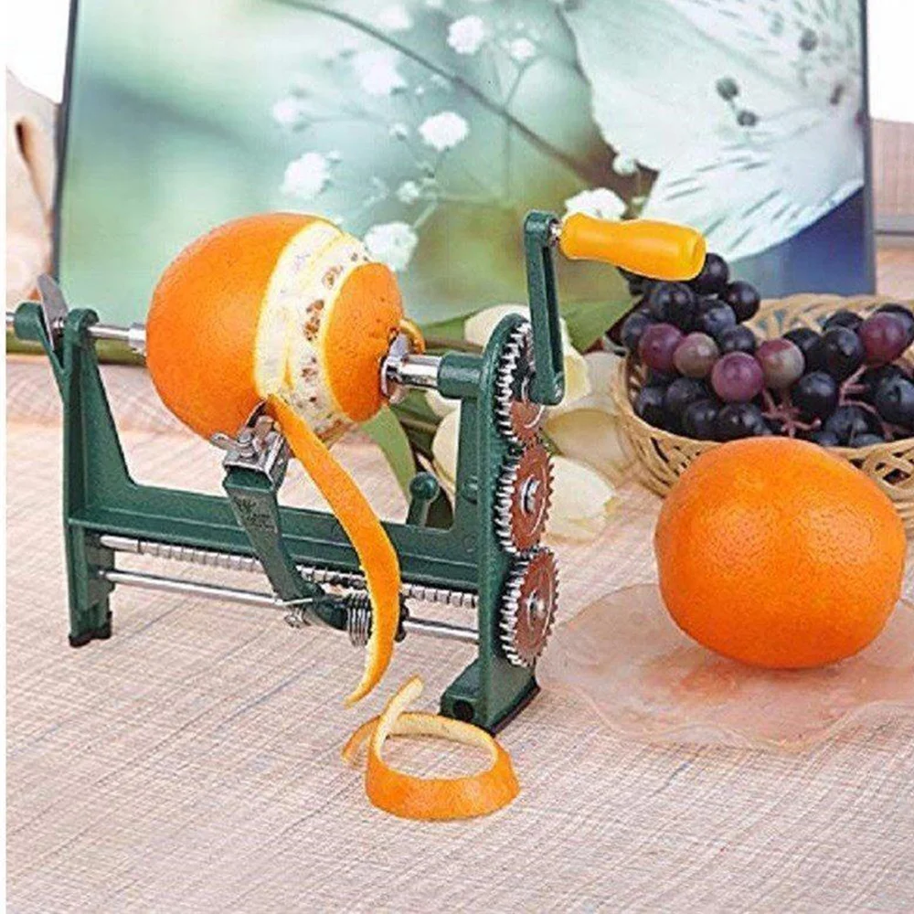 

Hand Apple Orange Potato Peeler Fruit Vegatable Peel Remover Durable Heavy Duty Die Cast Alloy Peelers