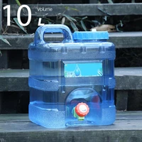 10l large capacity water bucket outdoor water container portable driving wateater bucket drinking water pitcher dispenser