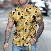 kawaii animal 3d print trendy t shirt men women fashion 3d hip hop tshirt print short sleeve summer tees male t shirt