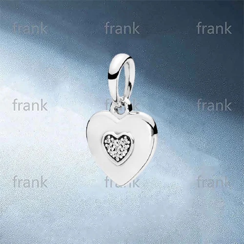 

2021 new 925 Sterling Silver heart-shaped pendant for ladies 397376CZ