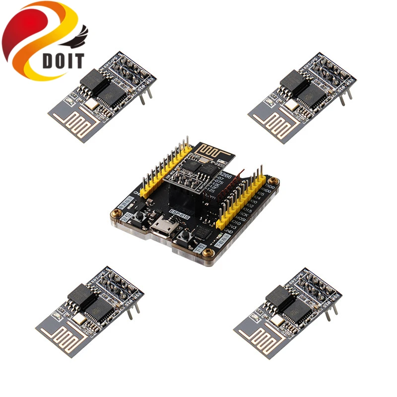 SZDOIT ESP-01s беспроводной Wifi модуль с ESP8266 макетная плата горящая Испытательный Стенд