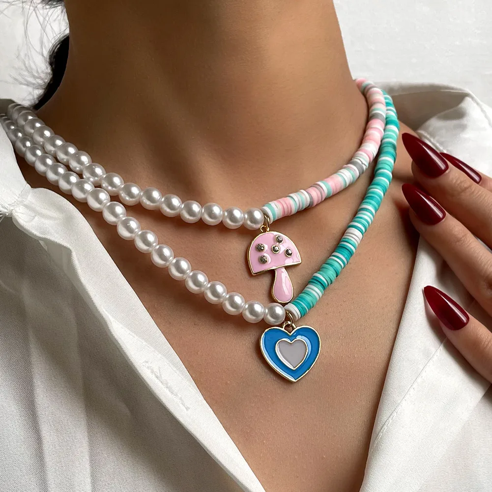 Женское ожерелье ручной работы с бусинами в стиле бохо Инь Янь | Украшения и