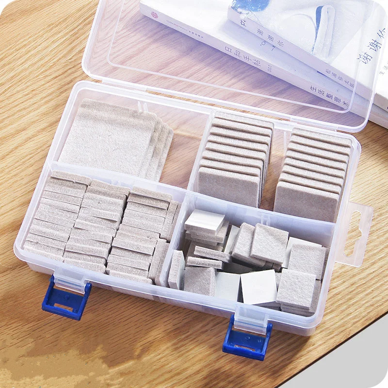 HTHL 100Pcs самоклеящаяся мебель коврик для ног войлочные колодки Противоскользящий