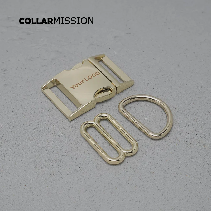 

30mm God Engraving Buckle (Metal Buckle+ Adjust Buckle+ D Ring/set) For Backpack Bag Webbing Cat Dog Collar DIY Accessory