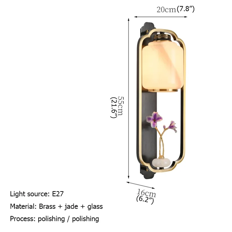WPDWall SconceLamps Modern Brass Creative Indoor LED Light For Home Corridor Decoration