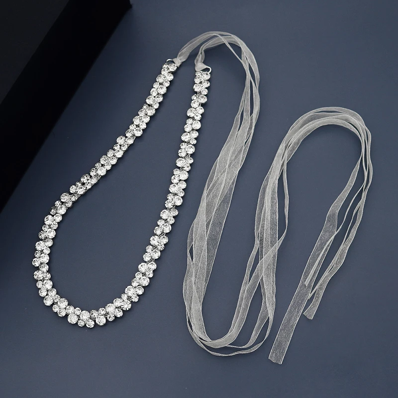 Женский ремень со стразами Miallo свадебные аксессуары пояс для выпускного вечера